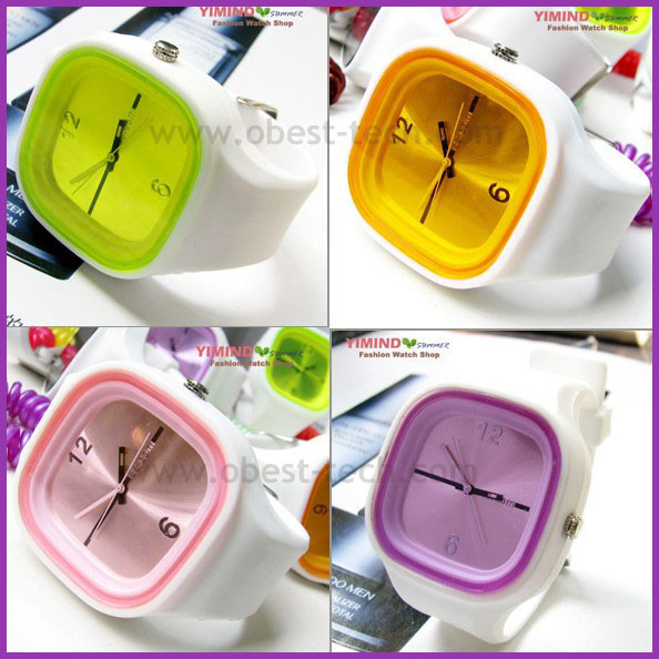 2011 fashion jelly watch