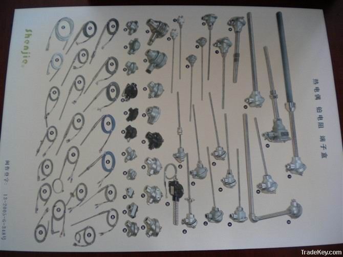 Spring-loaded thermocouple