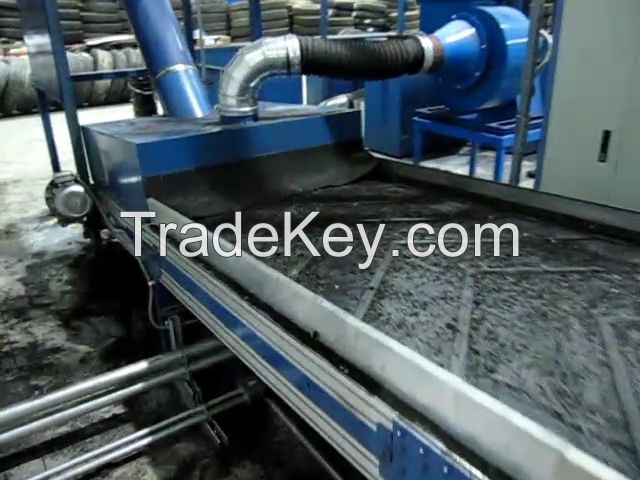 Tire recycling machinery &amp;amp;amp;amp;amp; Rubber crumb