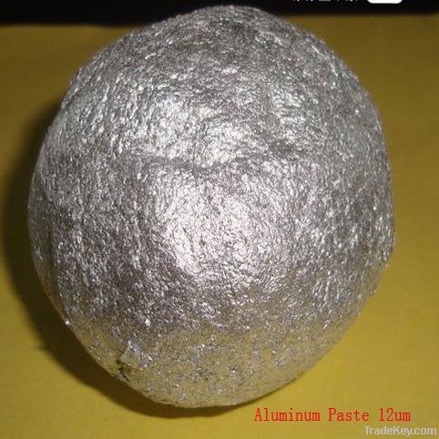 Aluminum paste