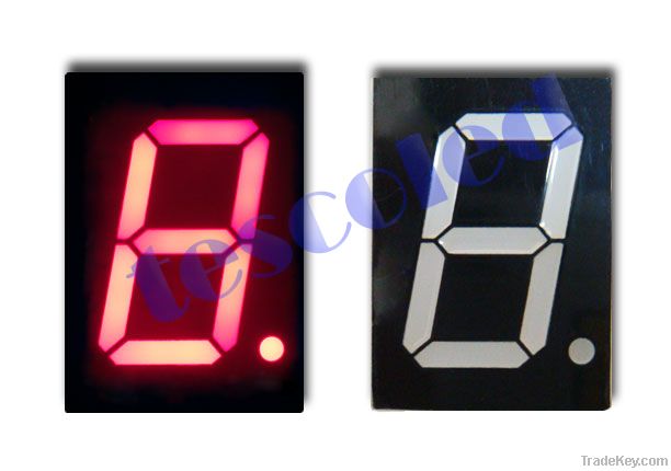 wholesale 1000pcs single digit 1.00' inch 7 segment LED display