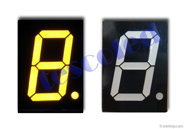 wholesale 1000pcs single digit 1.00' inch 7 segment LED display