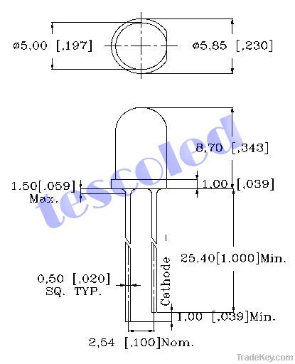 Ultra bright white 5MM diffused LED , white 5mm LED diodes