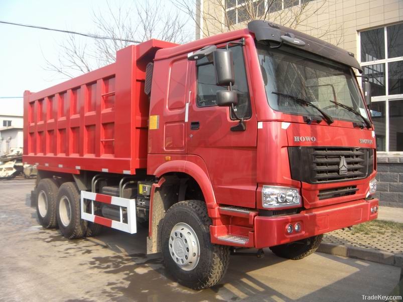 SINOTRUK 6x4  336hp HOWO dump truck