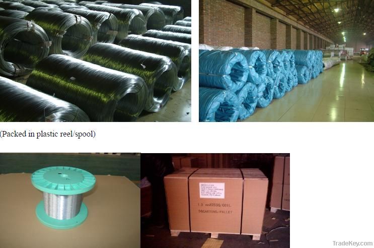 Galvanized low carton steel wire--Mary