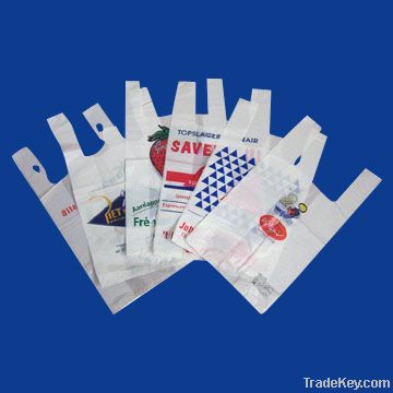 T-shirt  bags, vest carrier bags