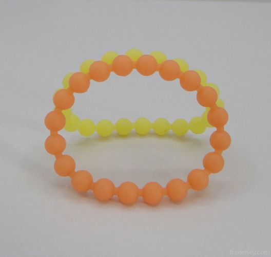 silicone bead bracelet