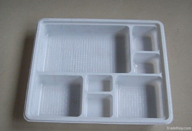 Plastic food tray