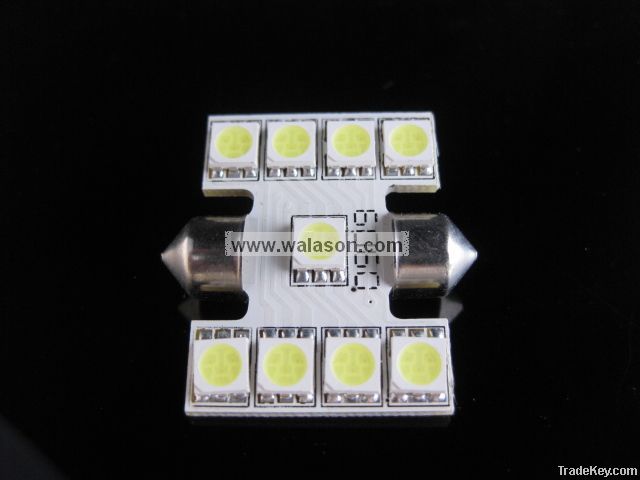 car roof light of led auto lamp 211 S8.5 9SMD 5050