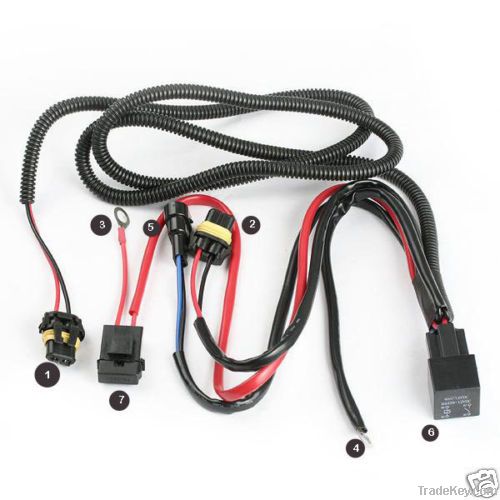 H13 HID Fuse Relay Wiring Harness 11