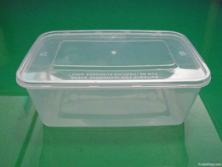 clear plastic box