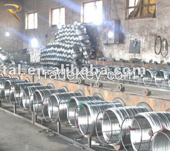 Galvanized wire