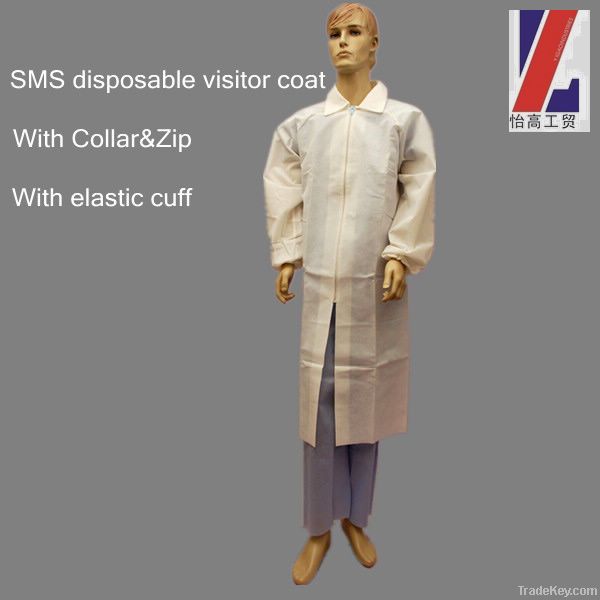 SMS disposable lab coat