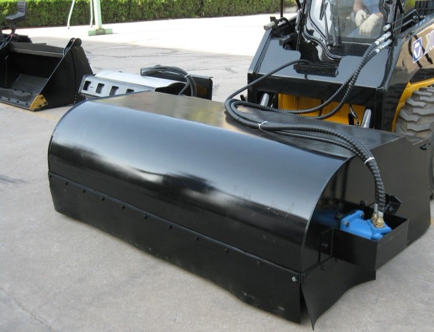 Sweeper for skid steer loader