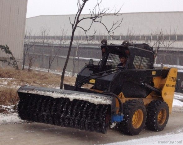 Sweeper for skid steer loader