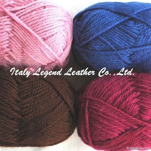 100% wool yarn