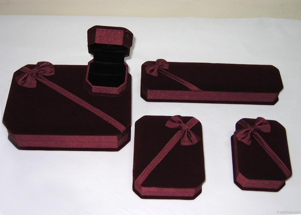 Velvet Jewellery box