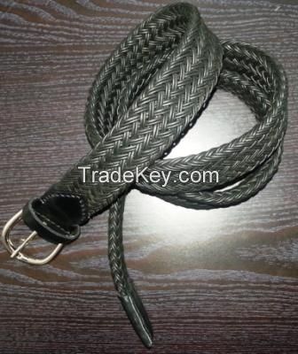 Braided Leather Belts