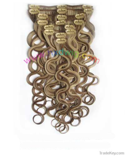 Clip-in hair extension(HXD-HE301)