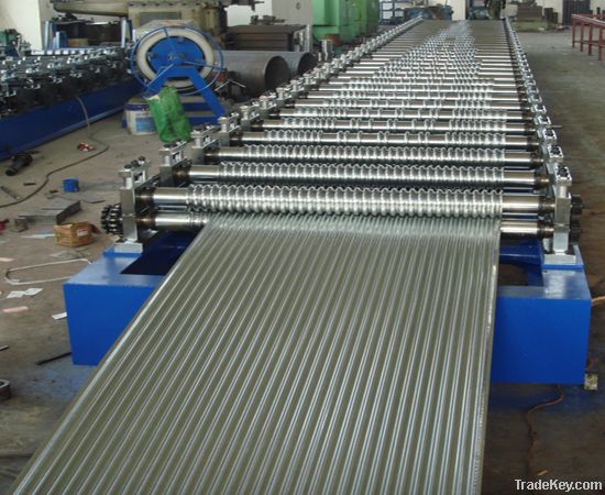 Colored Steel Arc Plate Forming Machine