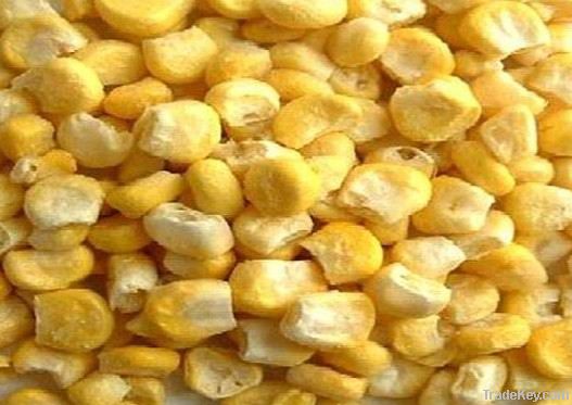 Freeze dried sweet corn