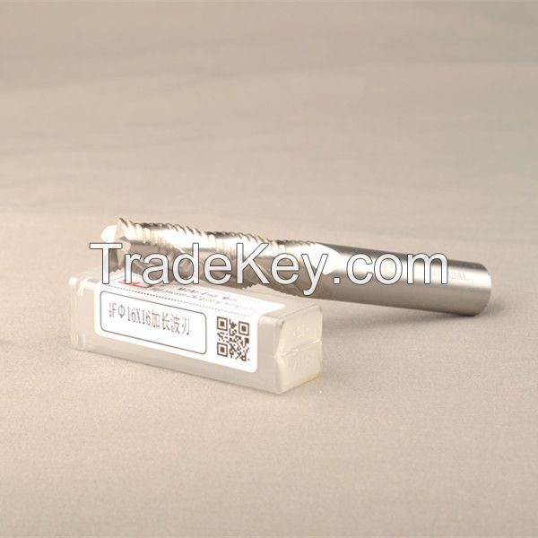 hss 4 flute roughing end mill 