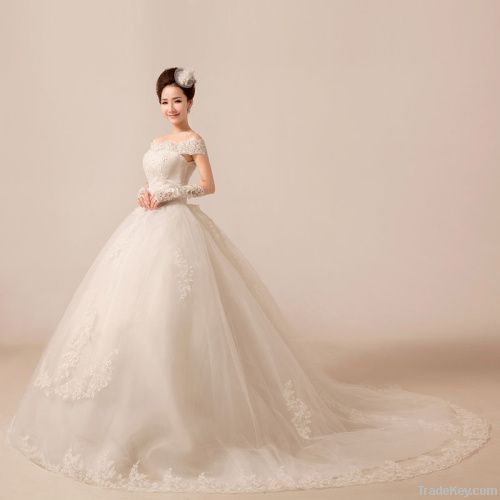 a word should hem lace wedding dress