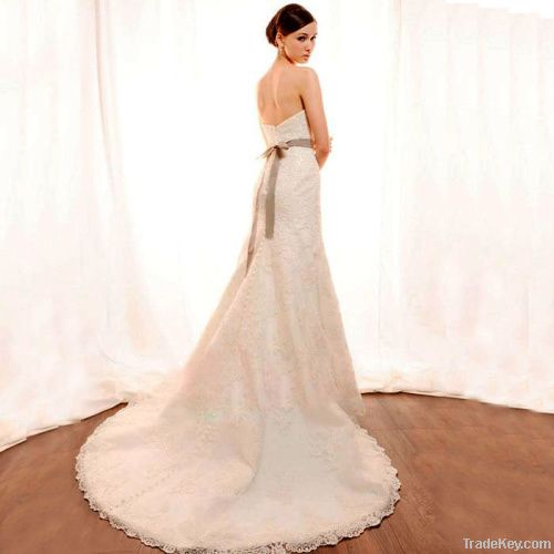 samll tail wedding dress 2014 style