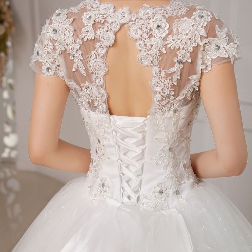 SWEETHEART NECKLINE V style wedding tube top wedding dress