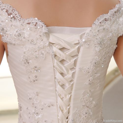 Semi Cathedral Lace Dress