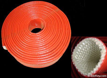 silicone rubber coated fiberglass sleeve