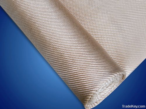 High silica fiber fabric