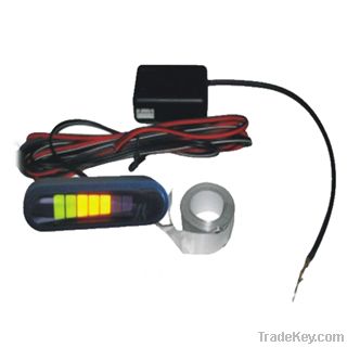 Wireless electromagnetic parking sensor with buzzer built-in  LED disp