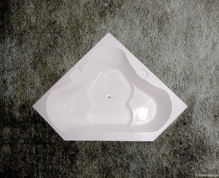 acrylic corner bathtub