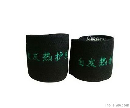 Tourmaline self-heating wrist support