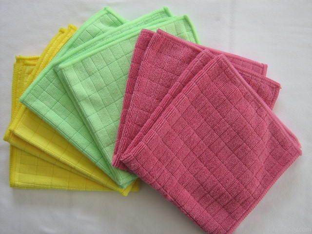 Microfiber cleaning cloth