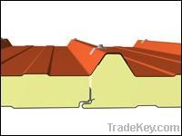 polyurethane sandwich panel for roof and wall