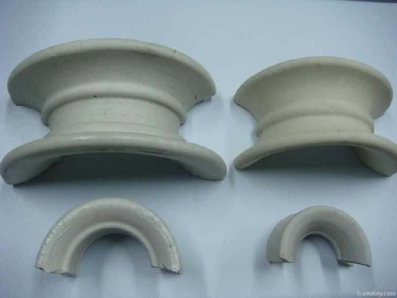 Ceramic saddle ring