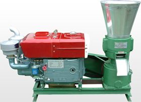 Wood Pellet Machine with Electric Motor