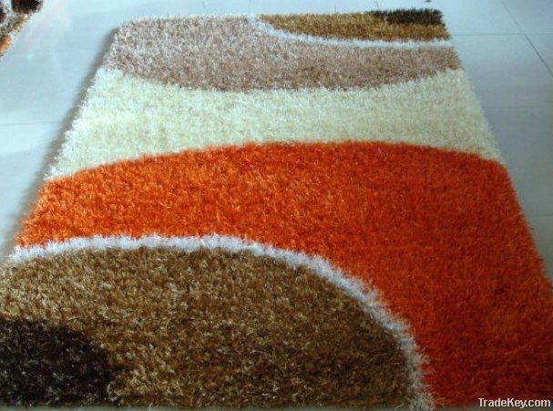 china knotts polyester shaggy carpets