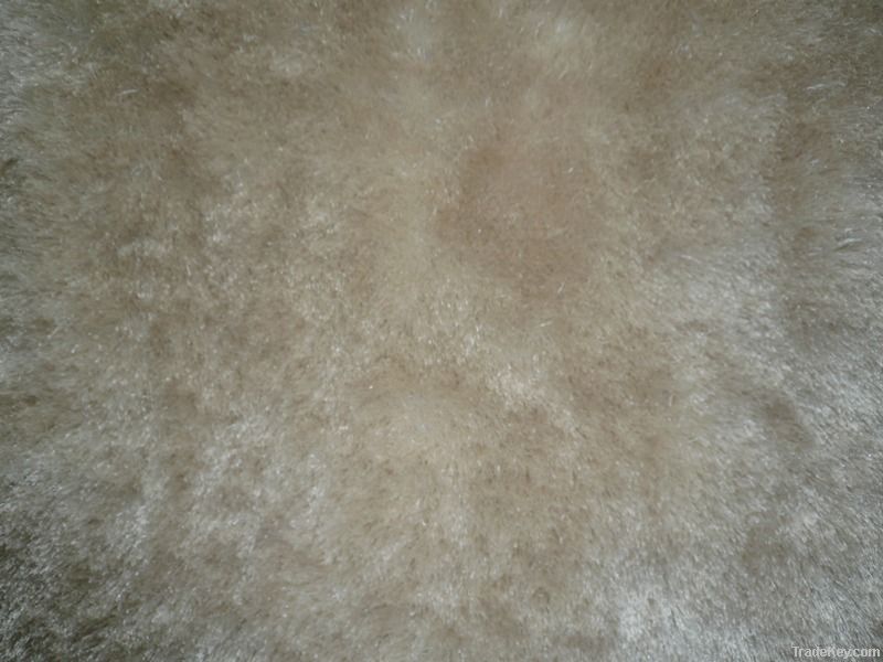 polyester silk shaggy carpets