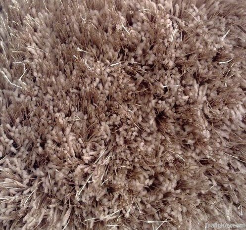 elastic polyester shag rugs