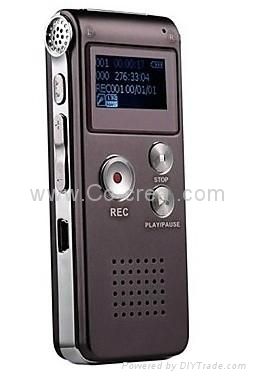 8GB MP3 Digital Voice Recorder with FM