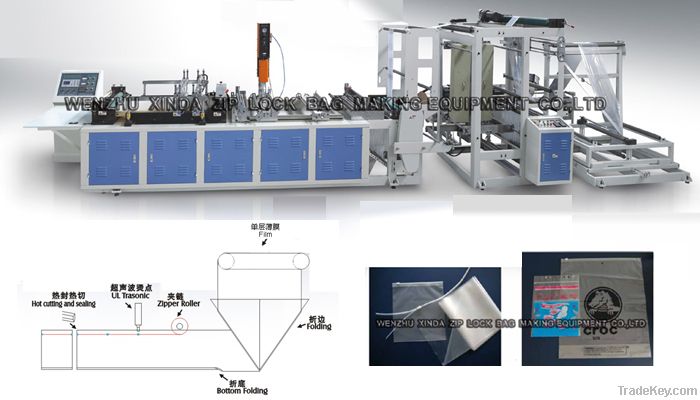 hot cutting machine for ziplock bag