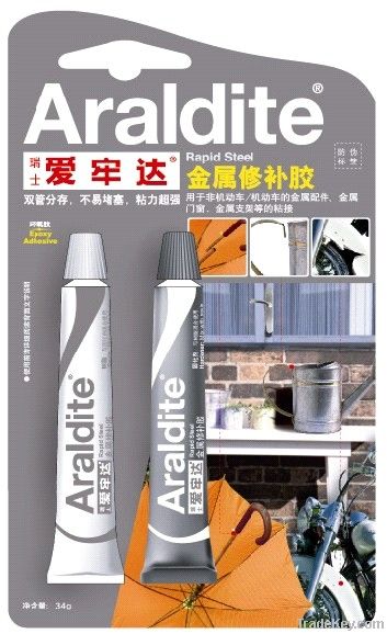 Rapid steel household adhesive