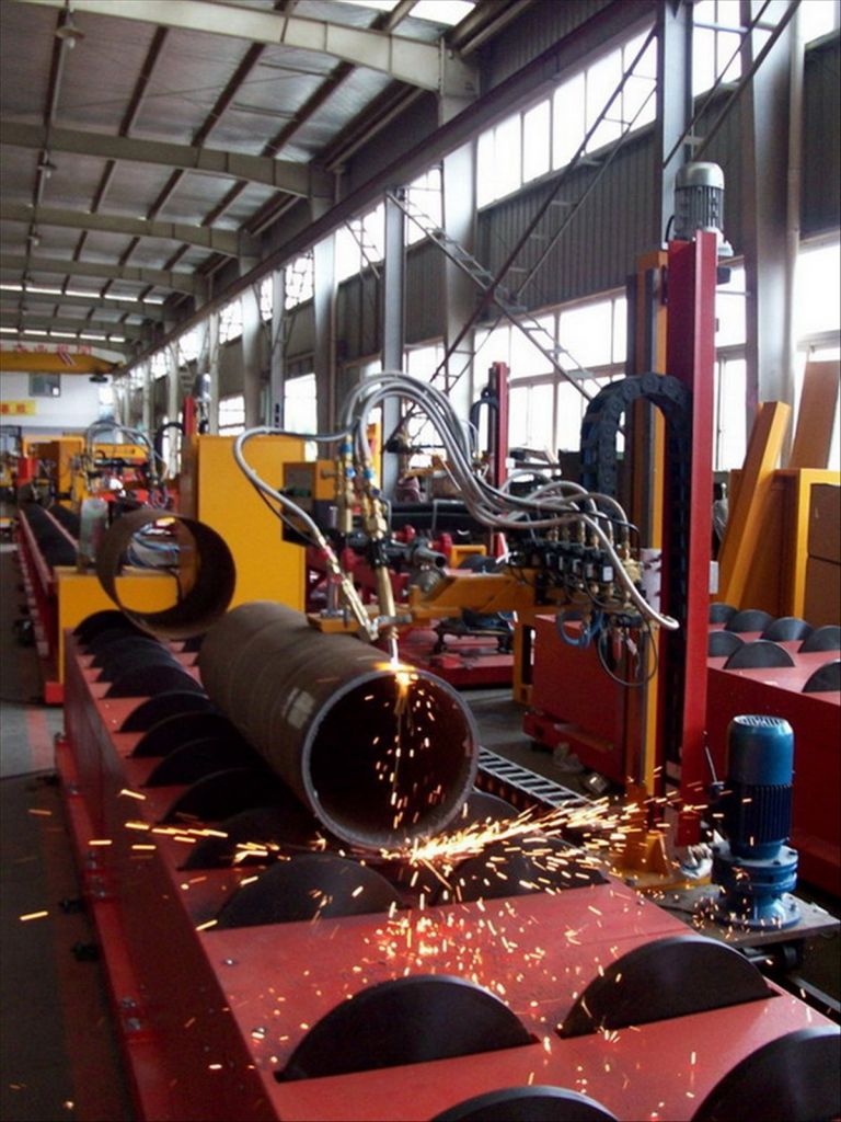 CNC Metal Pipe Cutter, CNC Plasma Pipe Cutter, Big Pipe Plasma Cutter