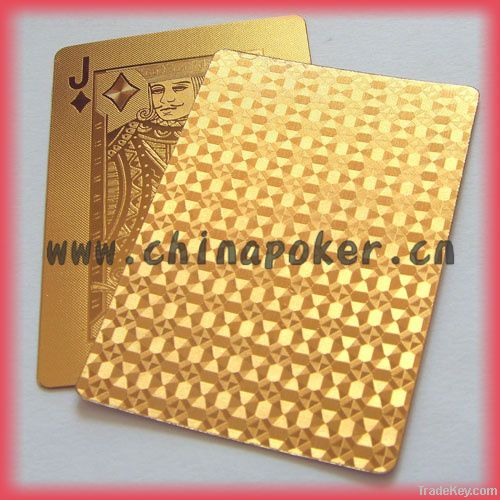 Gold Plated Playing Cards