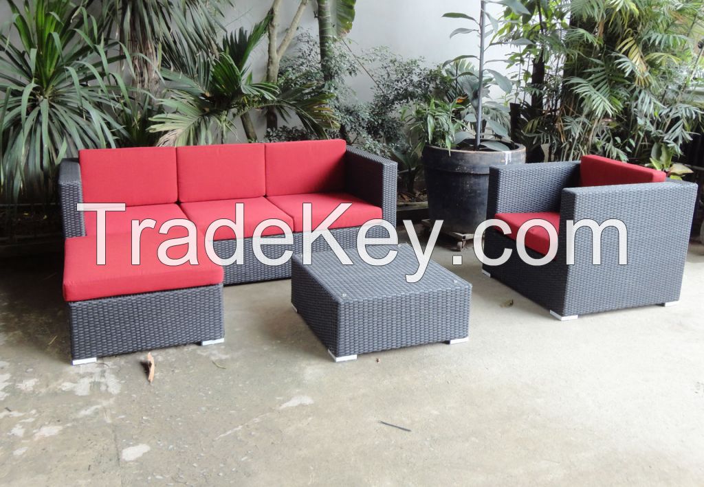 Resin wicker furniture, outdoor rattan furniture, plastic wicker furniture