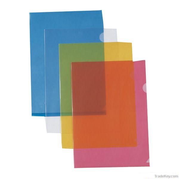 Most puolar L-shaped PP file folder