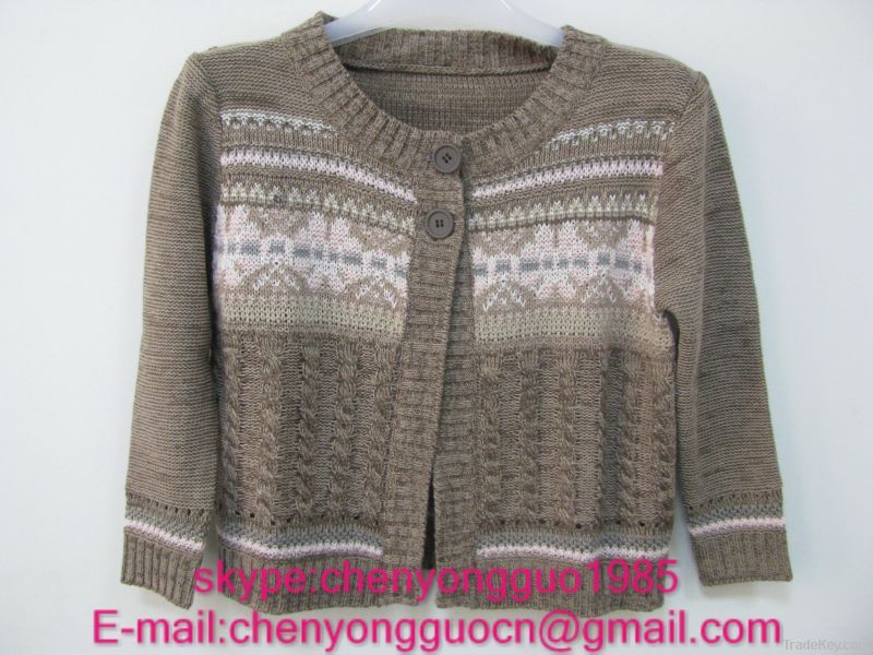 sweater(jacquard, print, sequins)